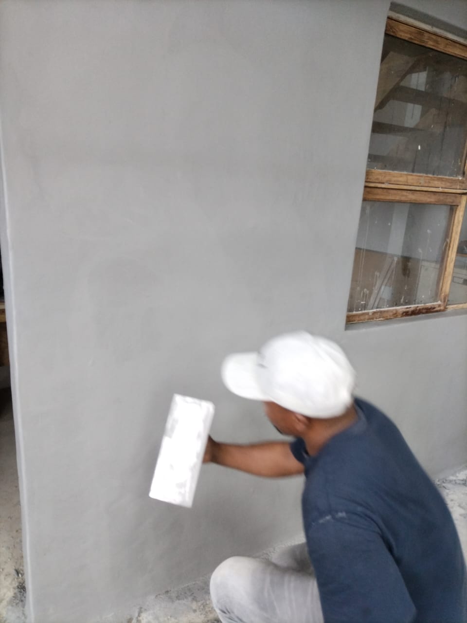 ChatGPT said: Transforming Surfaces with Renocrete: A Lucas Construction Modern Floors Project in Progress