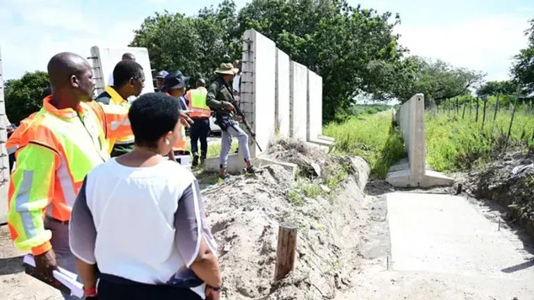 Funding challenges hinder Mozambique-South Africa border wall construction