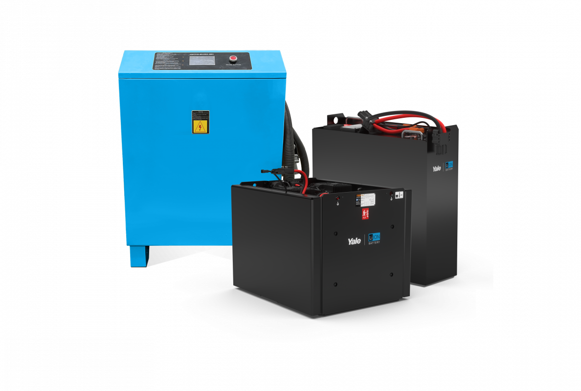 Complete lithium-ion power solution from Yale Lift Truck Technologies provides smart energy